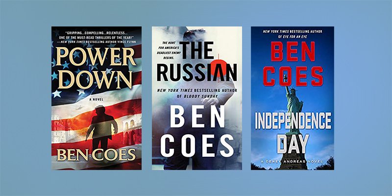 Dewey Andreas Books in order 