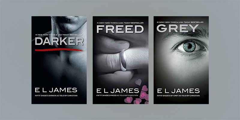 E L James Books in order 